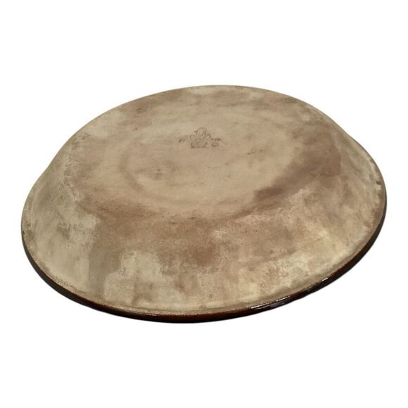 Pfaltzgraff Stoneware Pie Plate Vintage Brown Ceramic Bakeware Pan USA - Picture 4 of 5